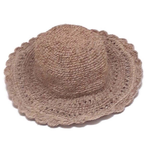 Hemp Sunhat handmade in Nepal - Picture 4 of 5